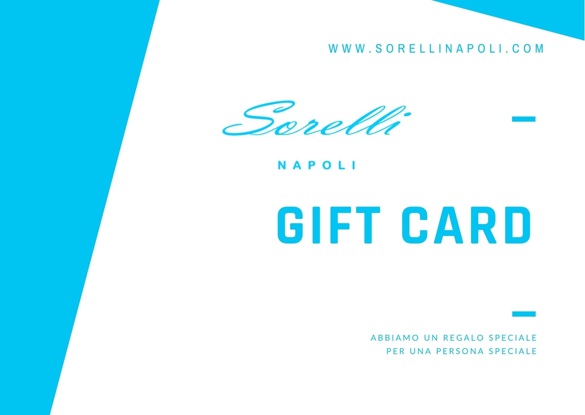 Gift card Sorelli Napoli