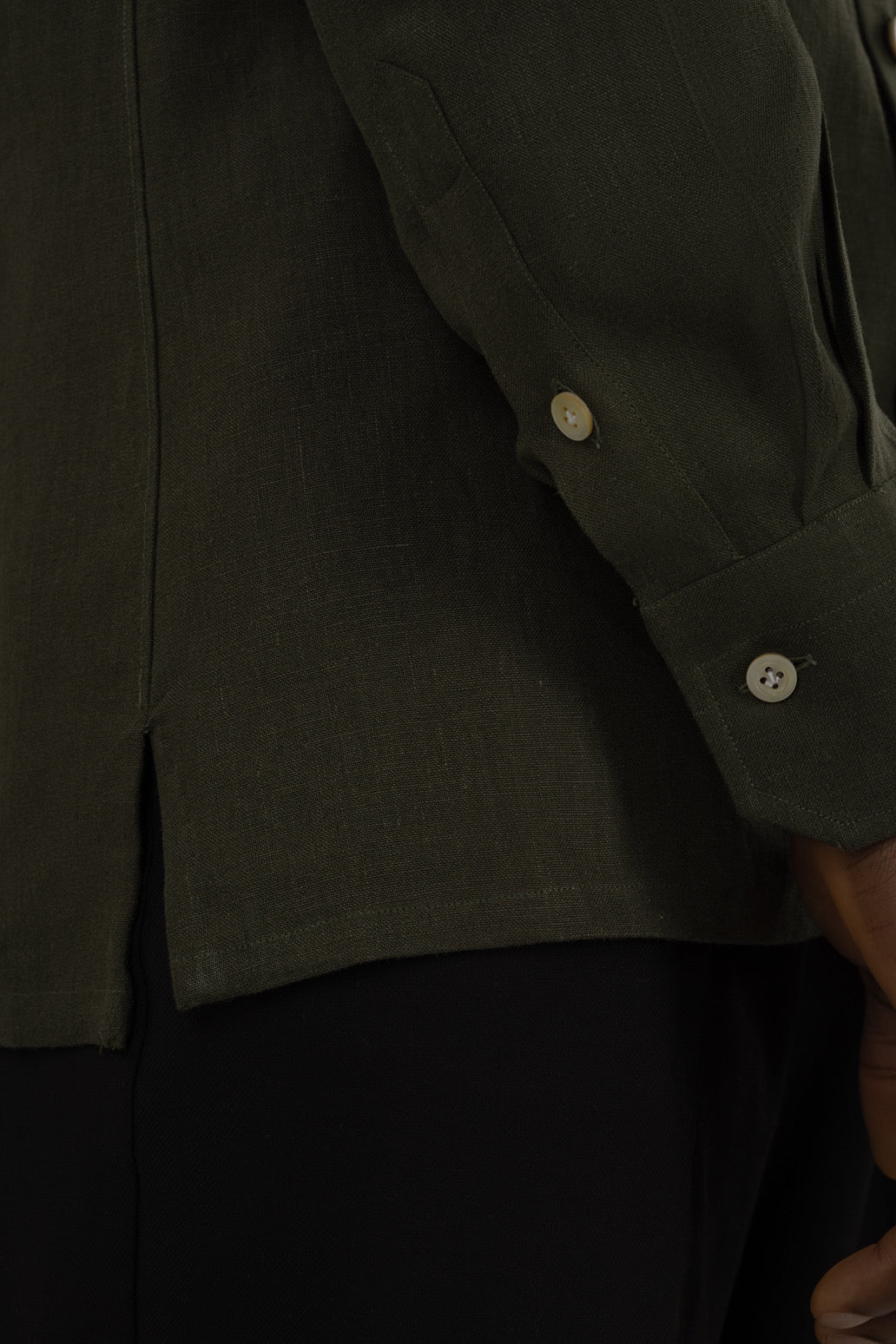 Camicia uomo in lino Ibiza