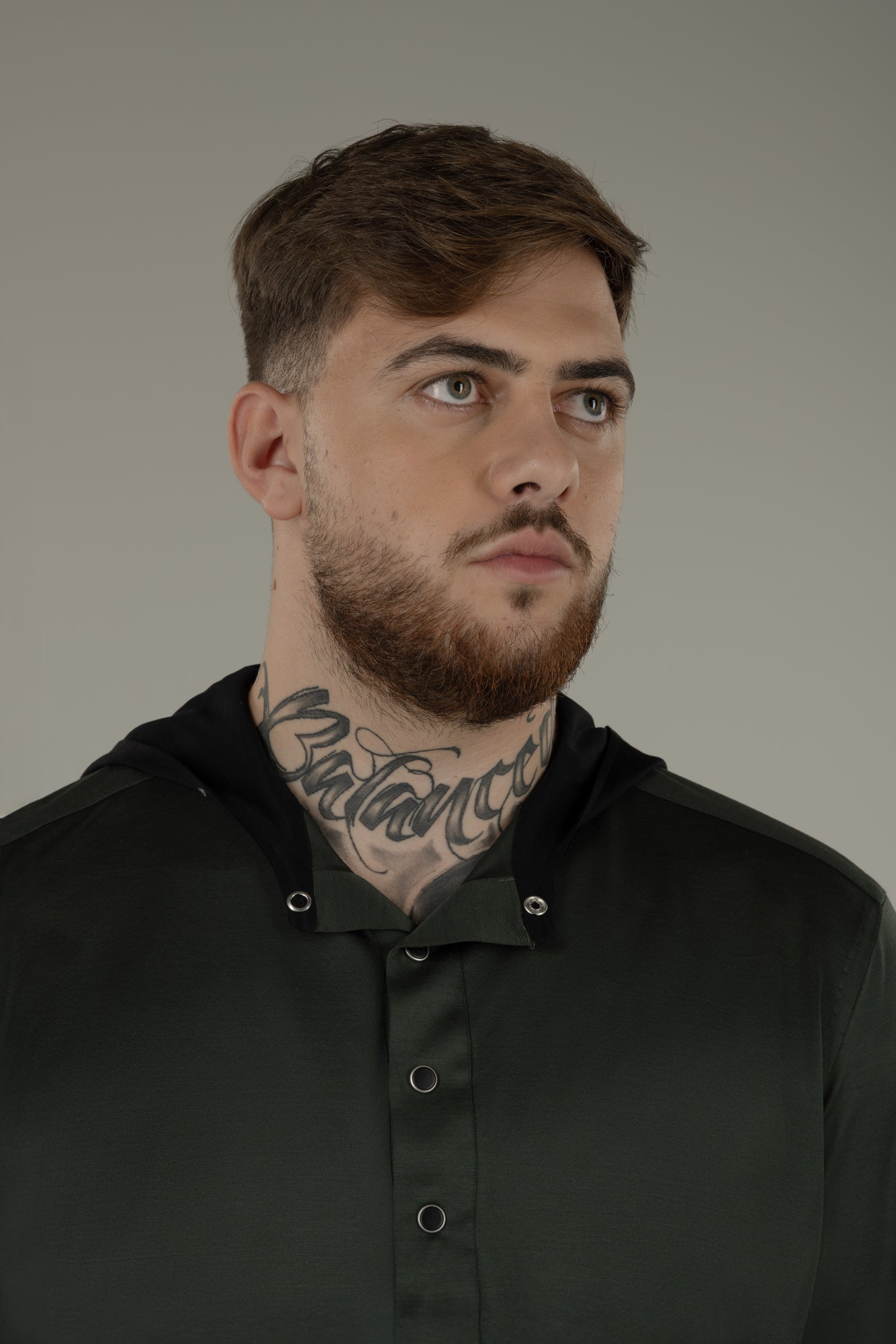 Polo camicia uomo con cappuccio in jersey Las Vegas