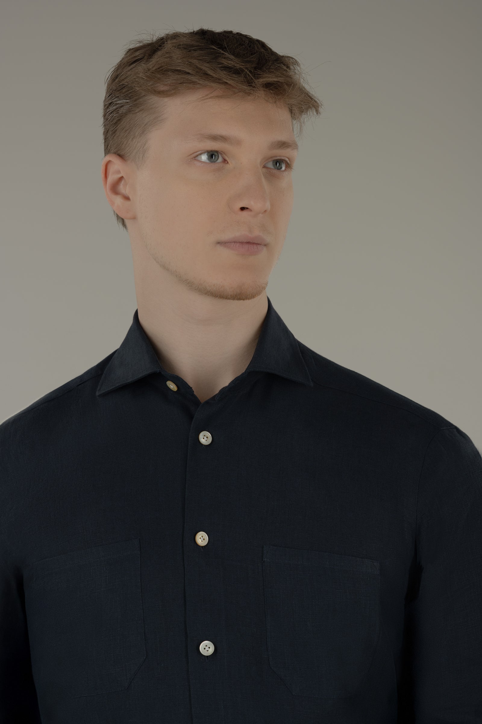 Camicia uomo in lino Ibiza