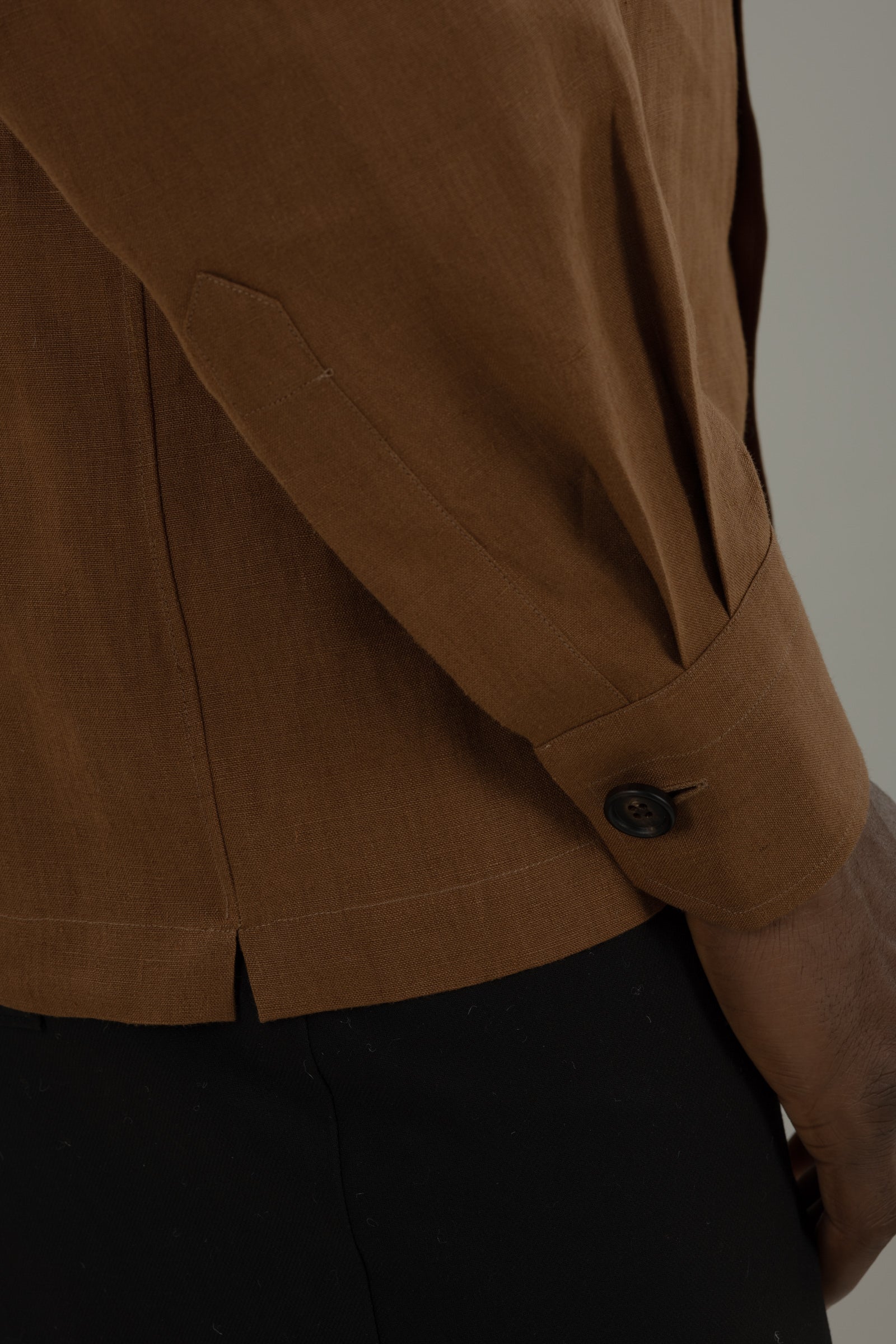 Overshirt uomo in lino Helsinky