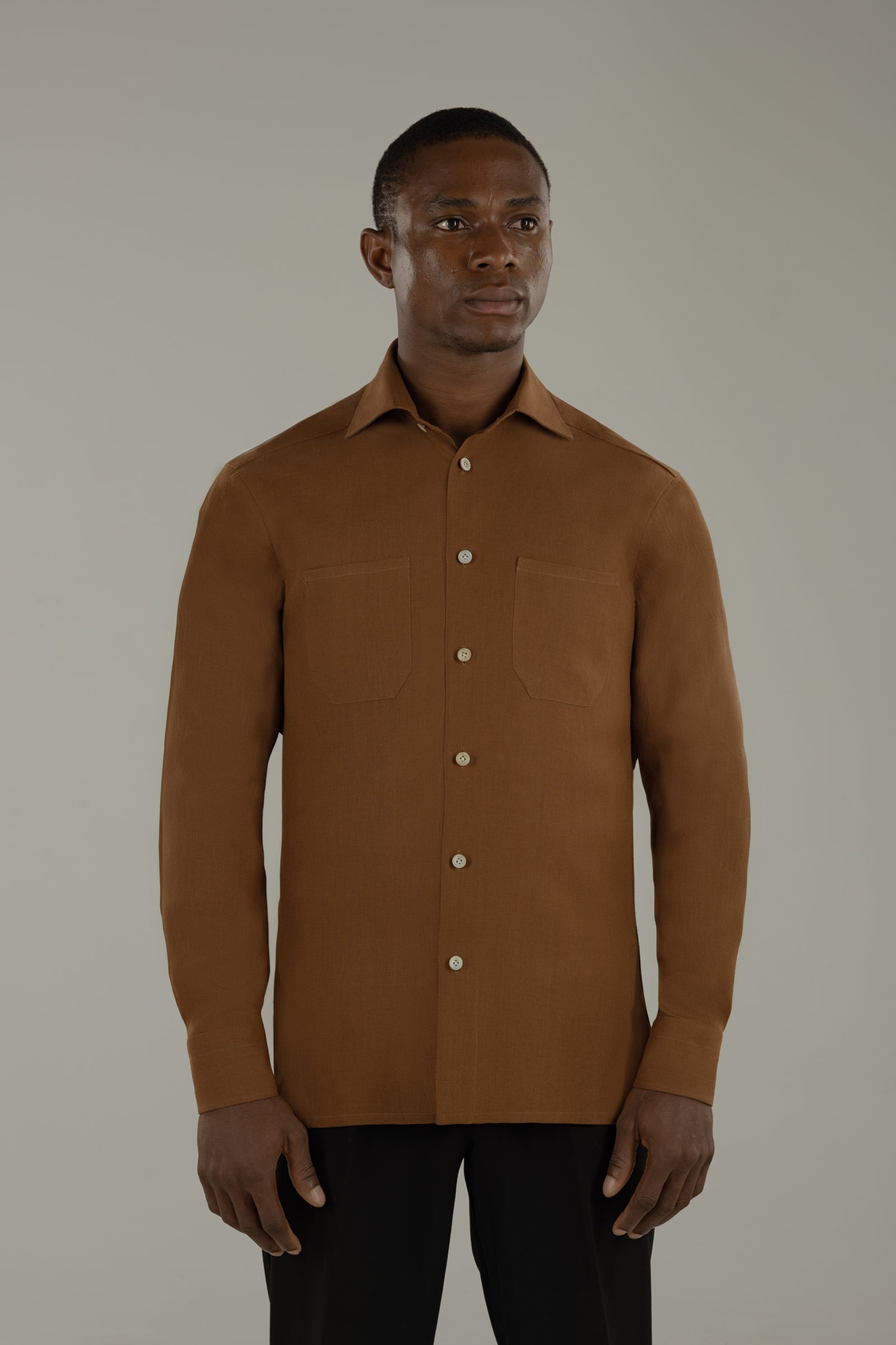 Camicia uomo in lino Ibiza