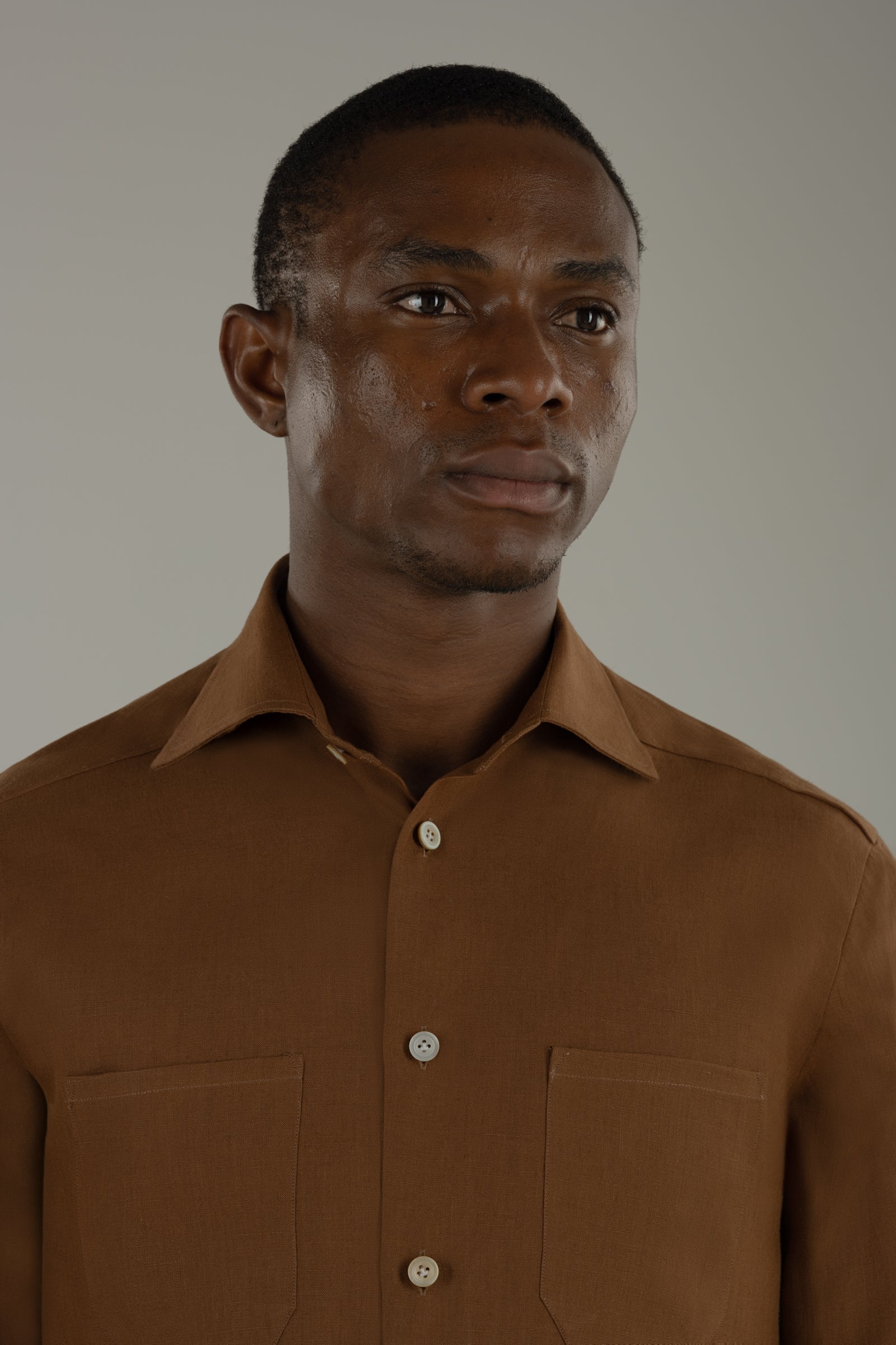 Camicia uomo in lino Ibiza