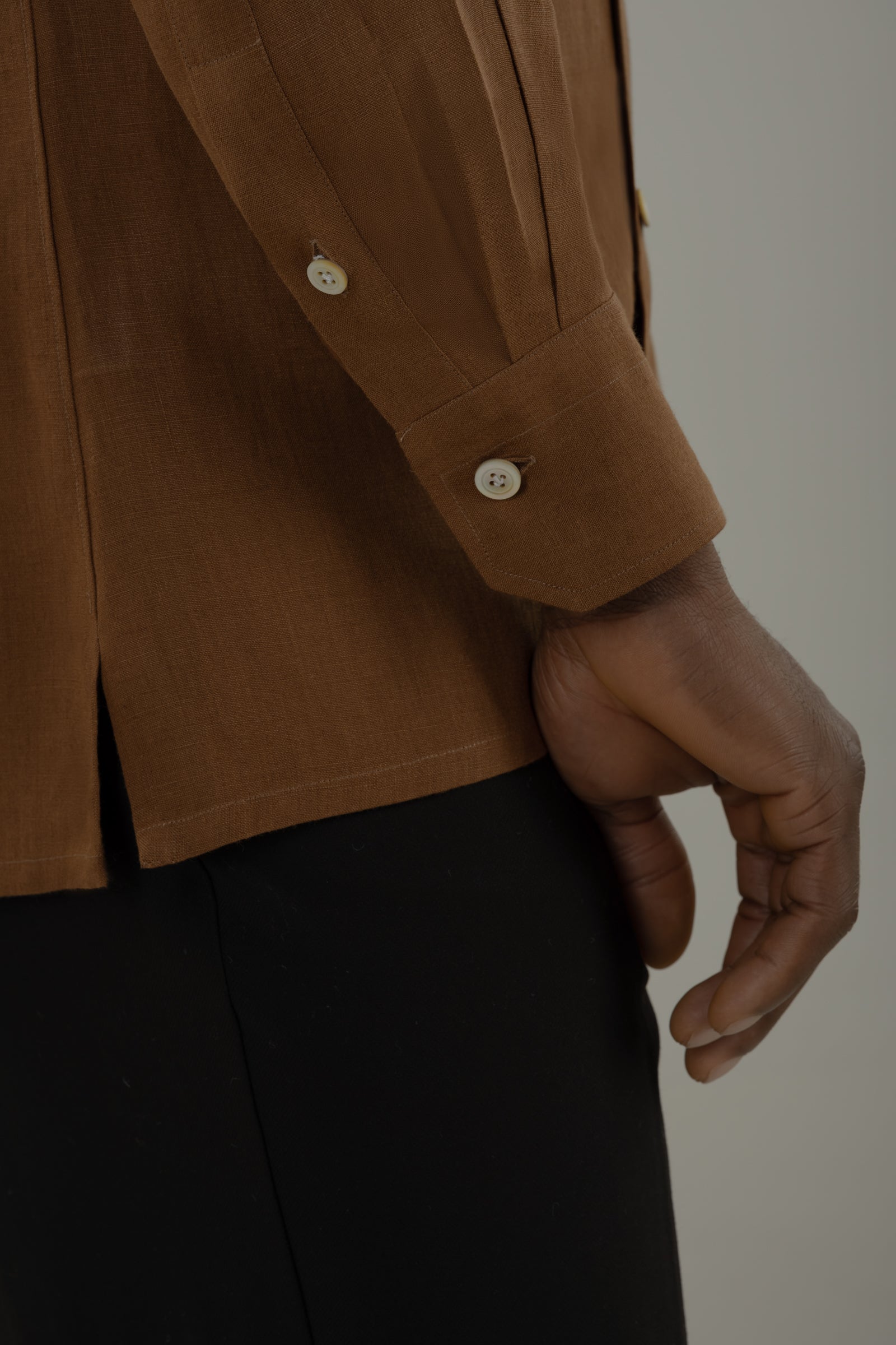 Camicia uomo in lino Ibiza