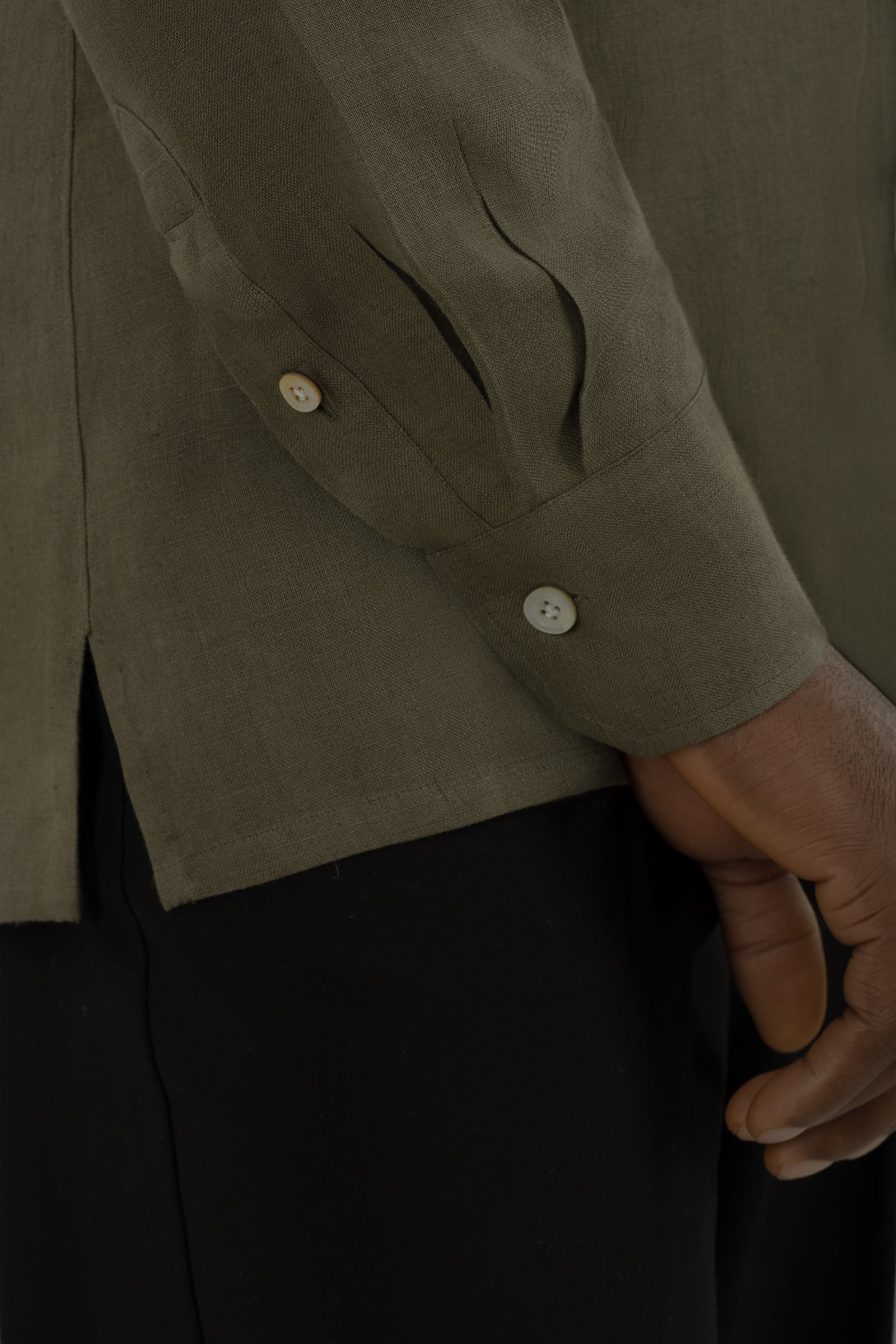 Camicia uomo in lino Ibiza