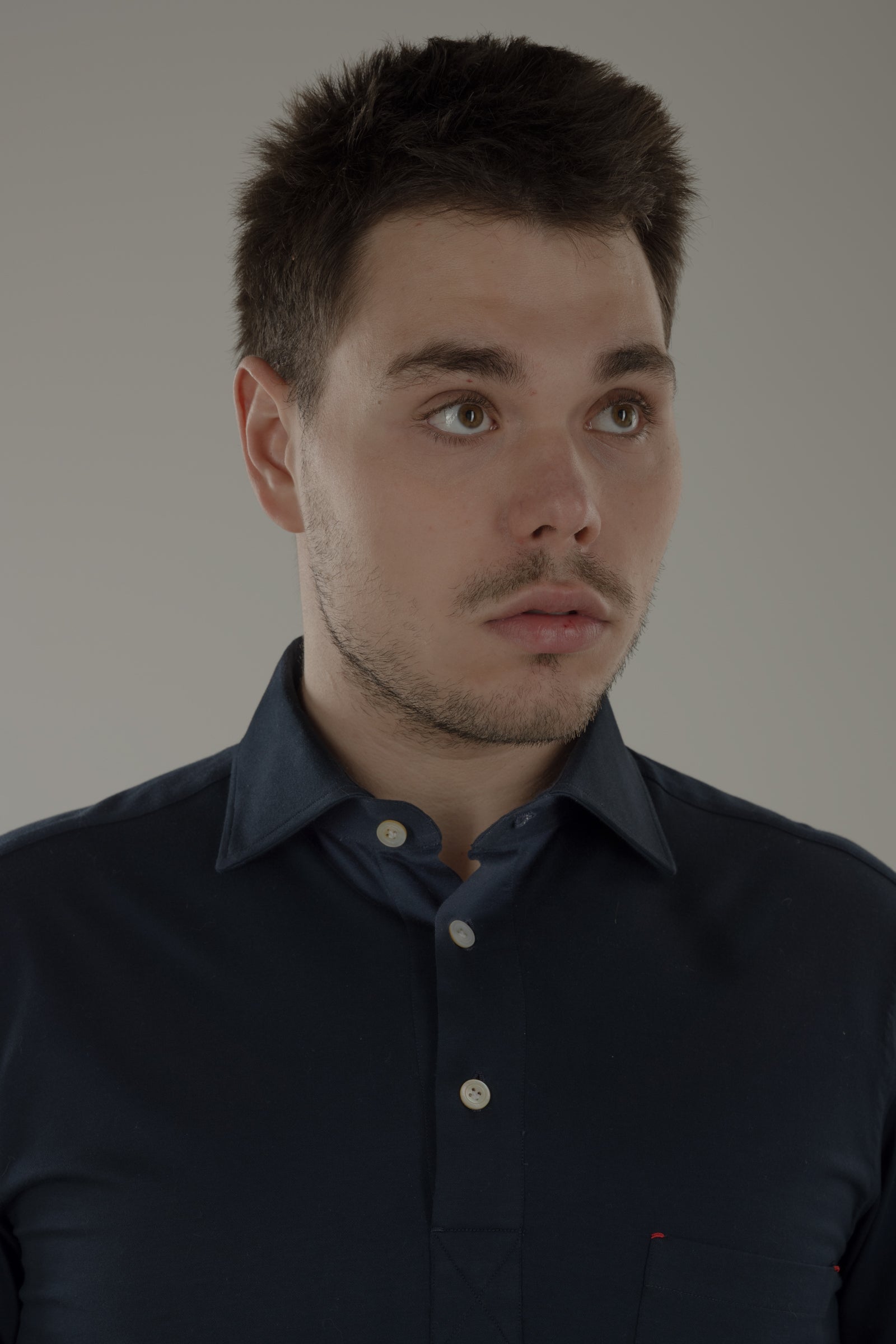 Polo camicia uomo in jersey New York