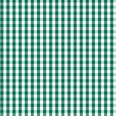 Popeline 120 doppio ritorto quadretto verde