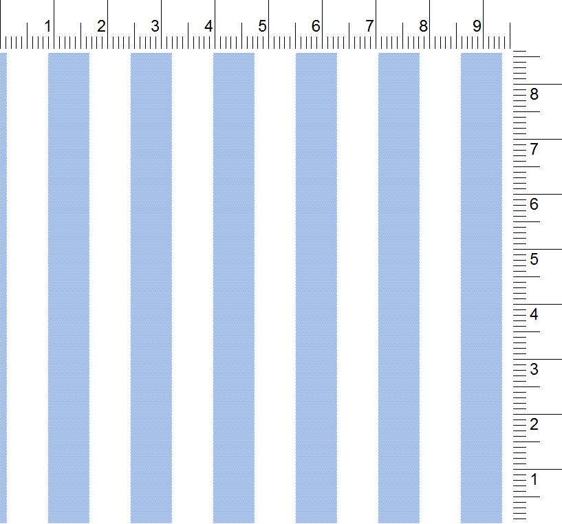 Popeline 120 doppio ritorto righe azzurro