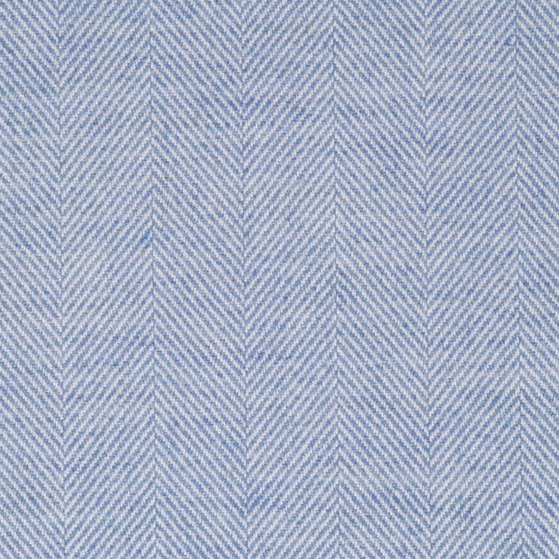 Flanella 100 % cotone azzurro spigato