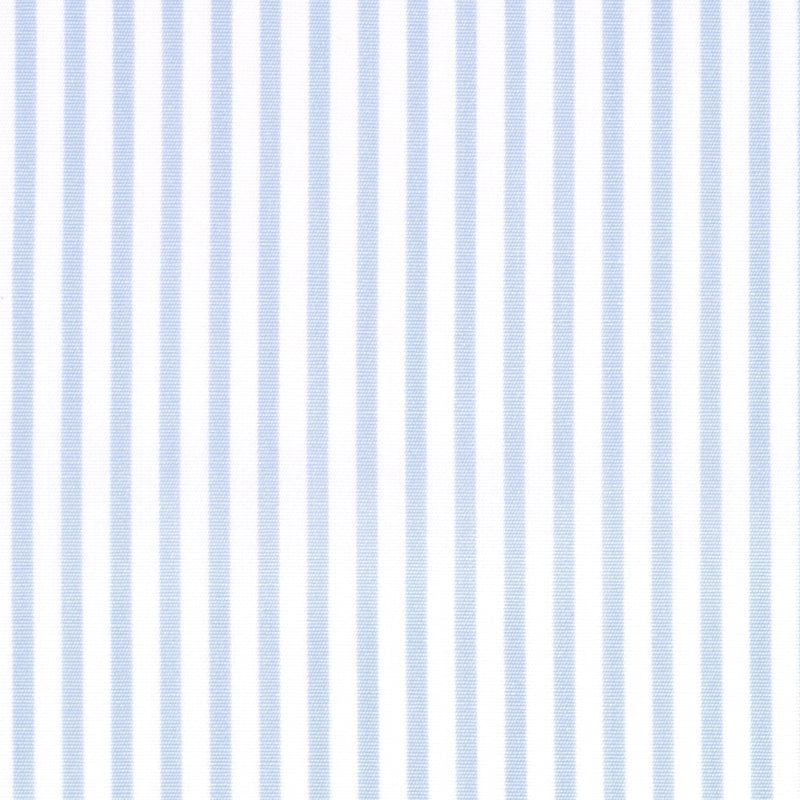 Popeline 120 doppio ritorto righe azzurro