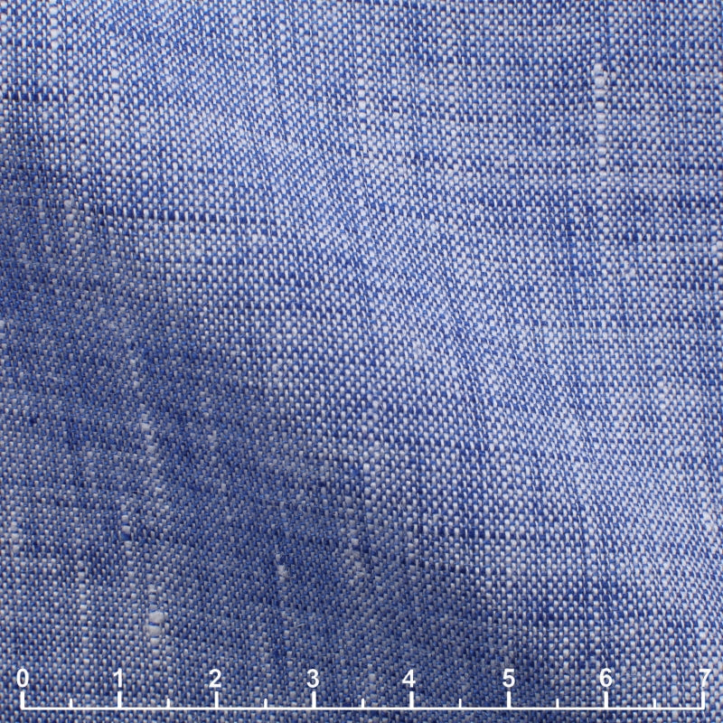 100 % Lino blu