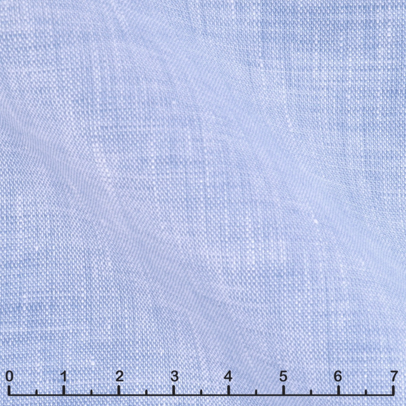 100 % Lino azzurro