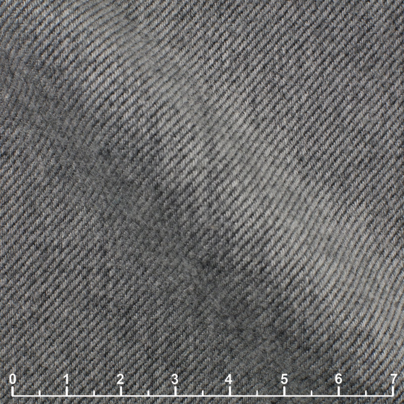 Flanella 100 % cotone grigio