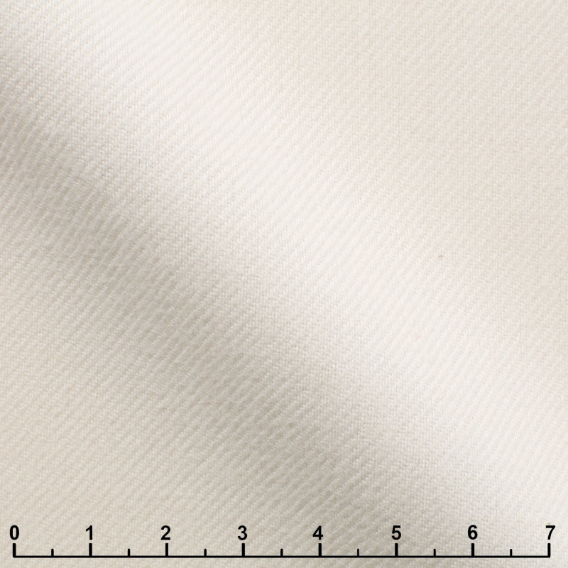 Flanella 100 % cotone bianco