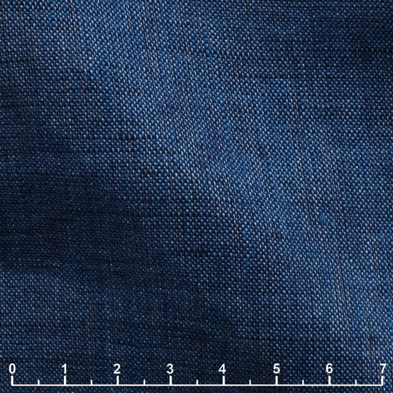 100 % Lino blu