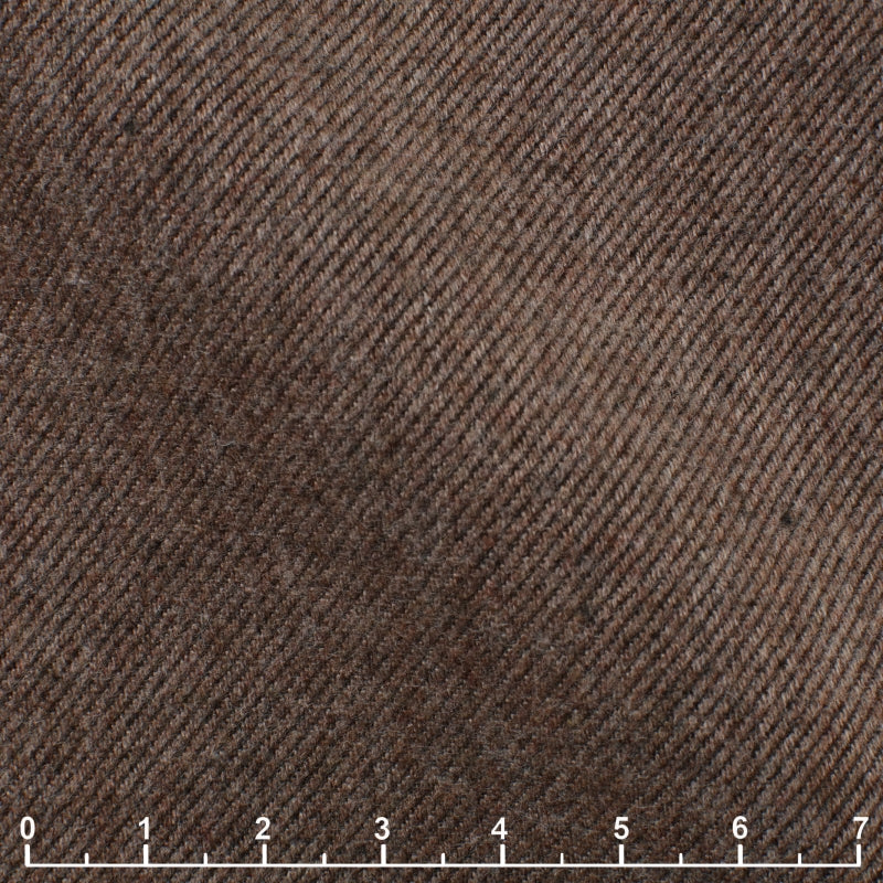 Flanella 100 % cotone marrone