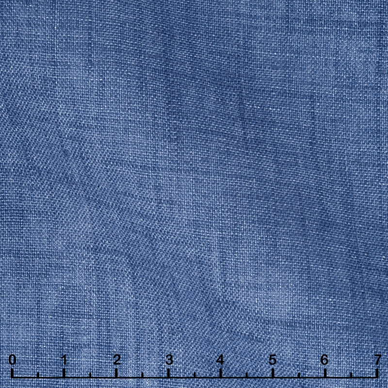 100 % Lino blu
